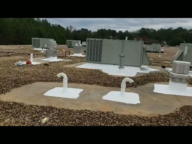Commercial roof repair photo 1