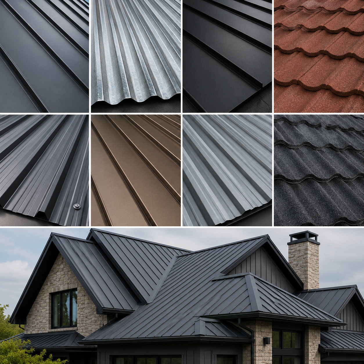 Metal roofing photo 1